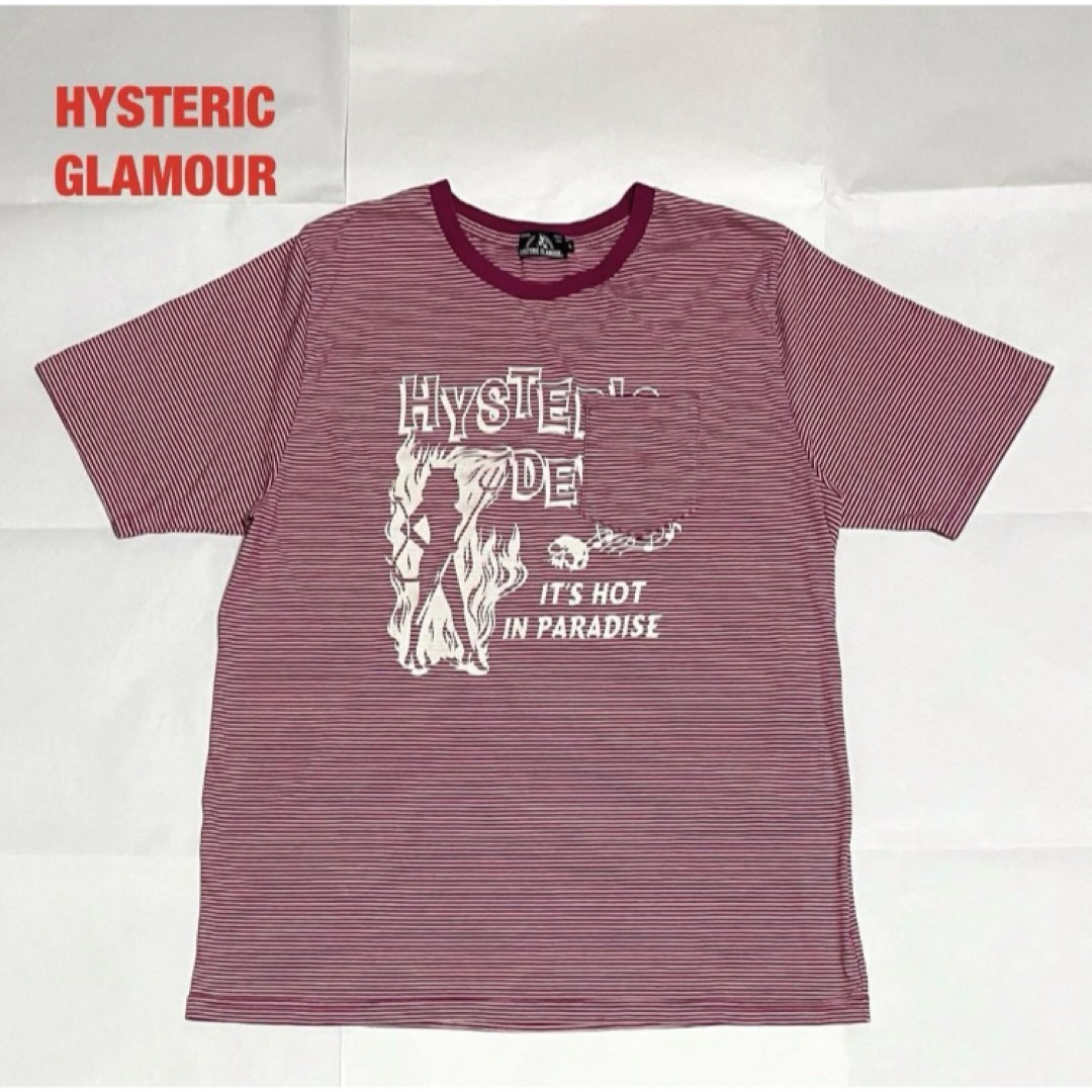 HYSTERIC GLAMOUR(ヒステリックグラマー)のHYSTERIC GLAMOUR　HYS DEVIL pt ポケ付Tシャツ メンズのトップス(Tシャツ/カットソー(半袖/袖なし))の商品写真