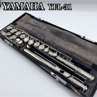 ヤマハ(ヤマハ)の★良品★YAMAHA ヤマハ フルート YFL-31 Eメカ 頭部管銀製(フルート)