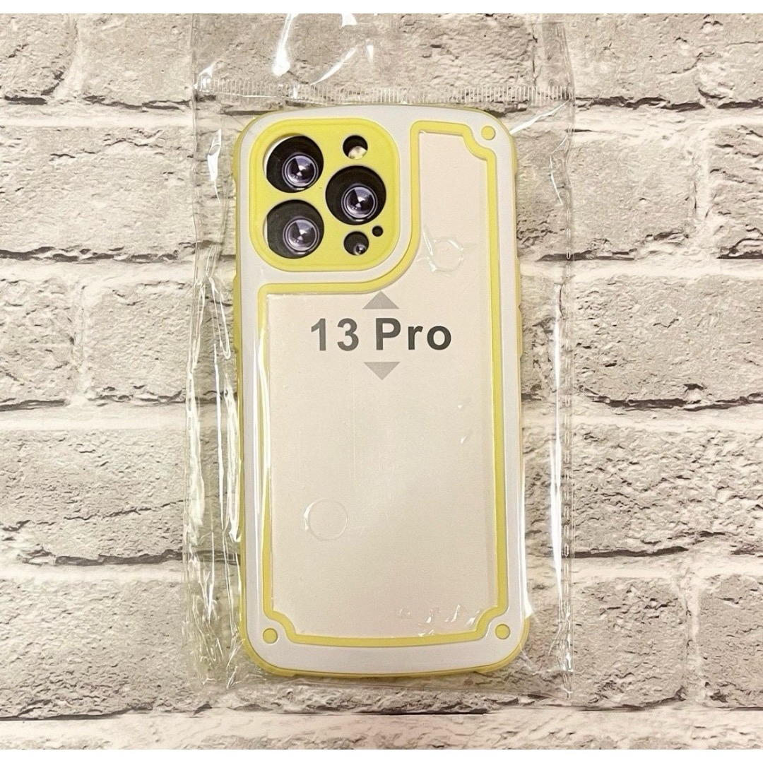 ♡iPhone13Pro♡ iPhoneケース 大人気 シンプル イエロー スマホ/家電/カメラのスマホアクセサリー(iPhoneケース)の商品写真