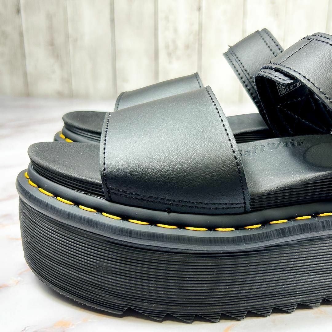 【美品】ドクターマーチン　サンダル VOSS QUAD ブラック UK6 レディースの靴/シューズ(サンダル)の商品写真