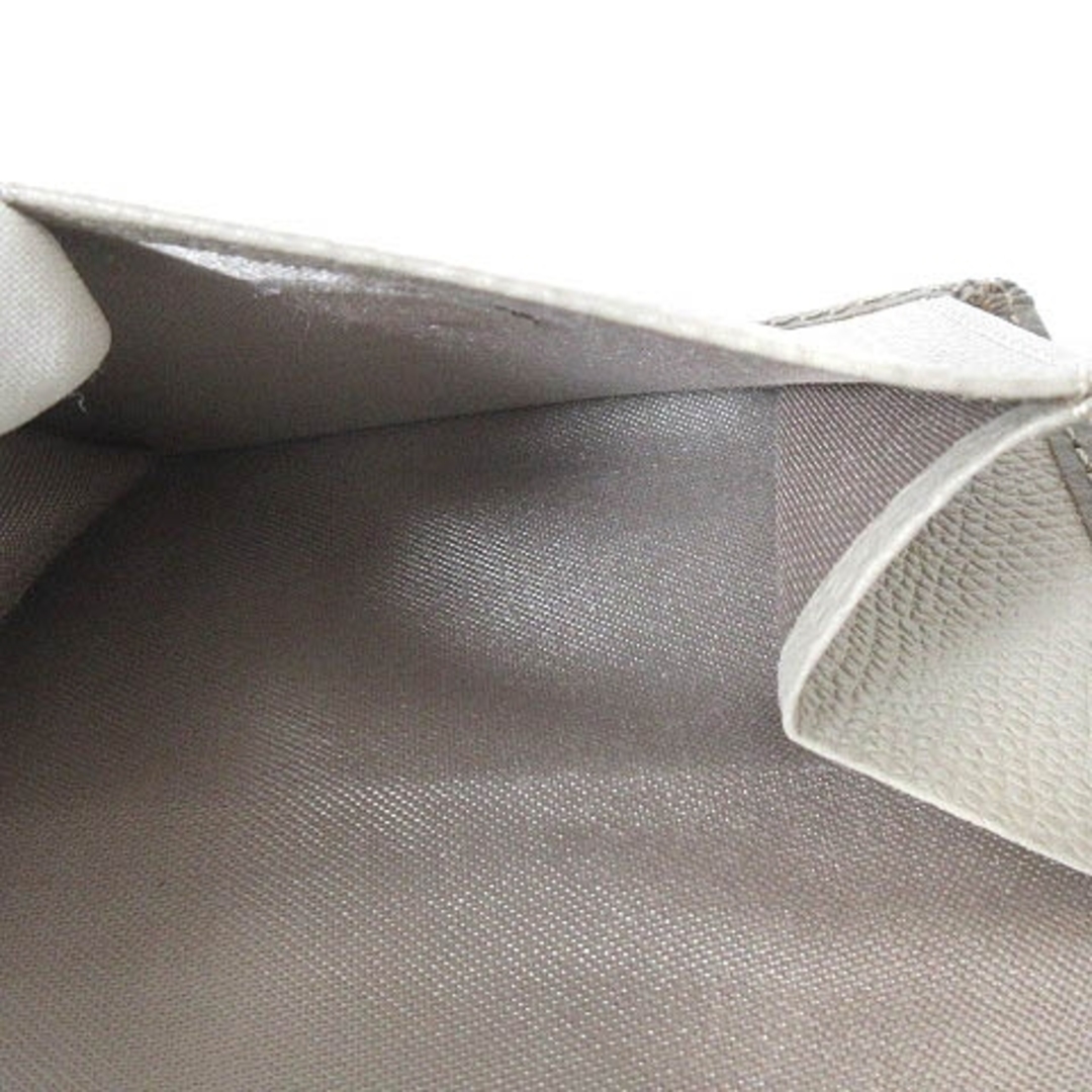 TAKEO KIKUCHI(タケオキクチ)のタケオキクチ 財布 二つ折り スプリットレザー シボ トープ ベージュ系 メンズのファッション小物(折り財布)の商品写真
