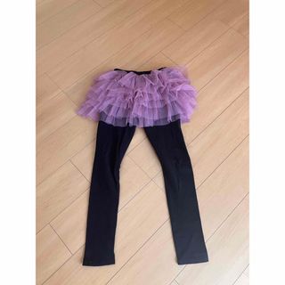 ベベ(BeBe)のべべ　レースチュール付きパンツ(パンツ/スパッツ)