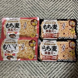UHA味覚糖 もち麦満腹バー ごま鮭 袋 55g 