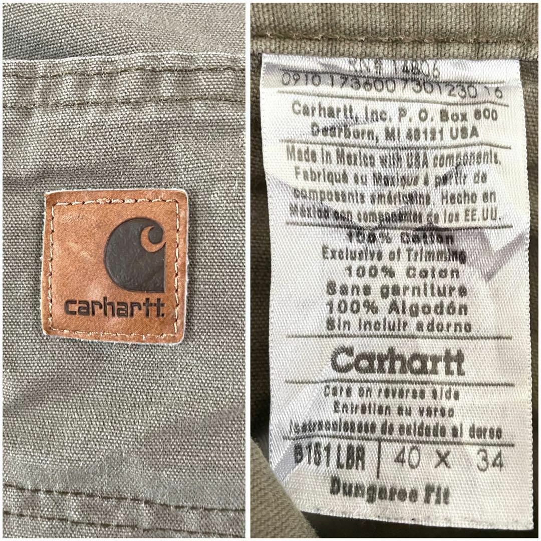 carhartt(カーハート)のカーハート ペインターパンツ メキシコ製 革タグ 40×34 メンズのパンツ(ペインターパンツ)の商品写真