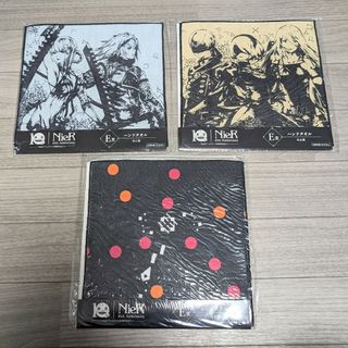 NieR くじ　E賞 ハンドタオル 3枚セット(キャラクターグッズ)