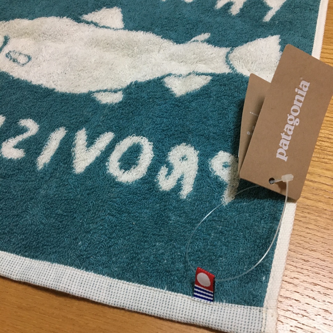 patagonia(パタゴニア)の新品 patagonia 今治フェイス・タオル   オーガニックコットン レディースのファッション小物(ハンカチ)の商品写真