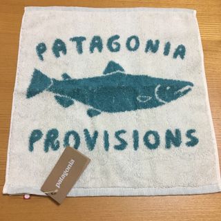 パタゴニア(patagonia)の新品 patagonia 今治フェイス・タオル   オーガニックコットン(ハンカチ)