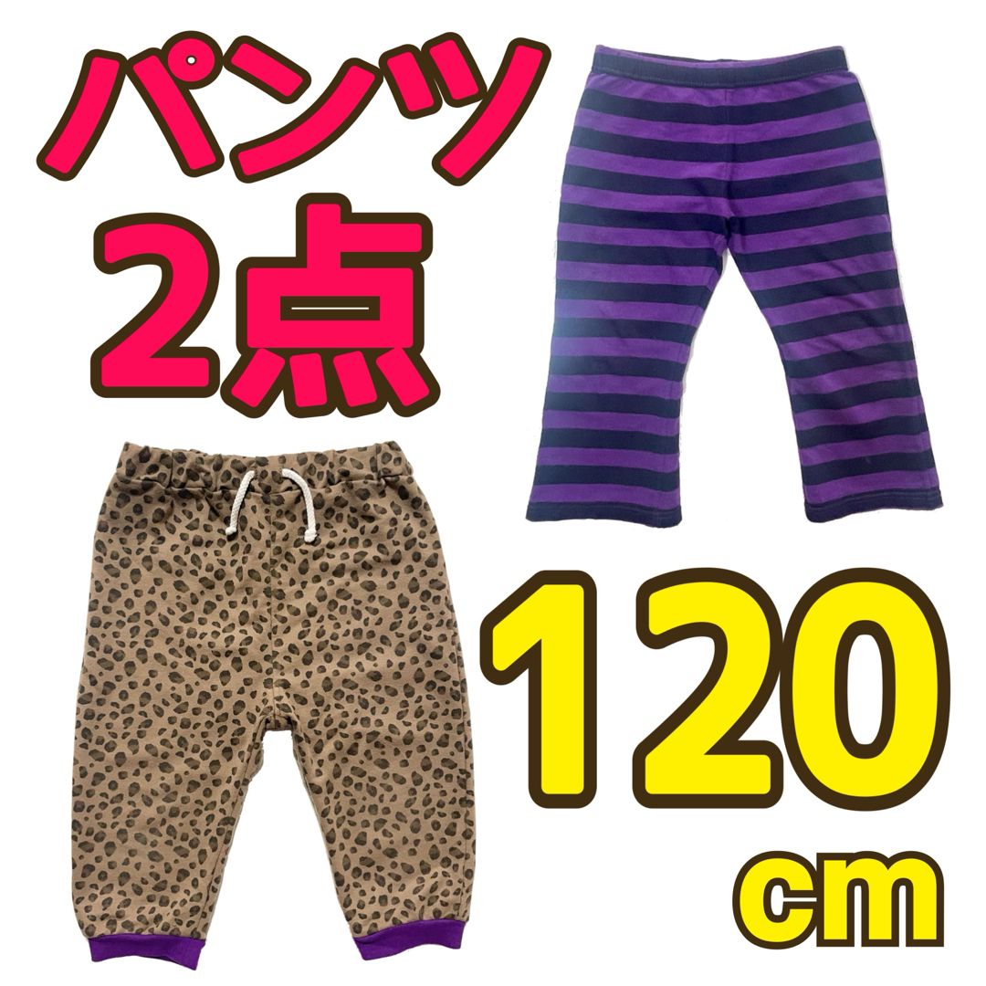 Skip Land(スキップランド)の120cm パンツ 春夏 半ズボン パンツ ポケット 男の子 3点 紫 キッズ/ベビー/マタニティのキッズ服男の子用(90cm~)(パンツ/スパッツ)の商品写真