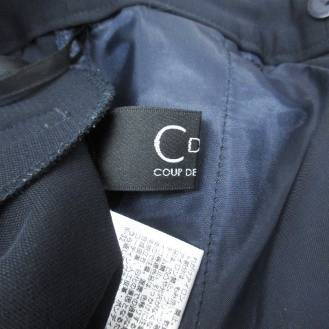 COUP DE CHANCE(クードシャンス)のクードシャンス スラックスパンツ テーパードパンツ アンクル丈 34 黒 レディースのパンツ(その他)の商品写真