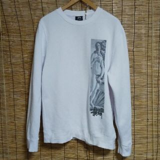 ステューシー(STUSSY)のSTUSSY ステューシー ヴィーナス プリント スウェット  未使用 M(スウェット)