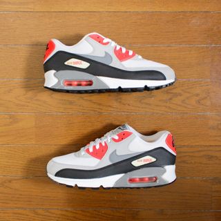 ナイキ(NIKE)のNIKE AIR MAX 90 Essential Red White 26.5(スニーカー)