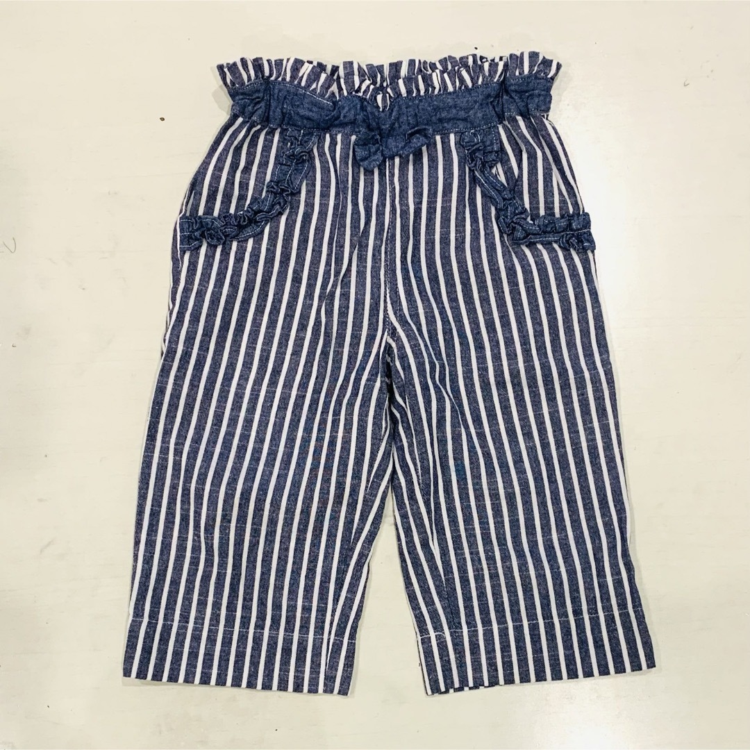 バトーブルー　デニムパンツ　サイズ100 キッズ/ベビー/マタニティのキッズ服女の子用(90cm~)(パンツ/スパッツ)の商品写真