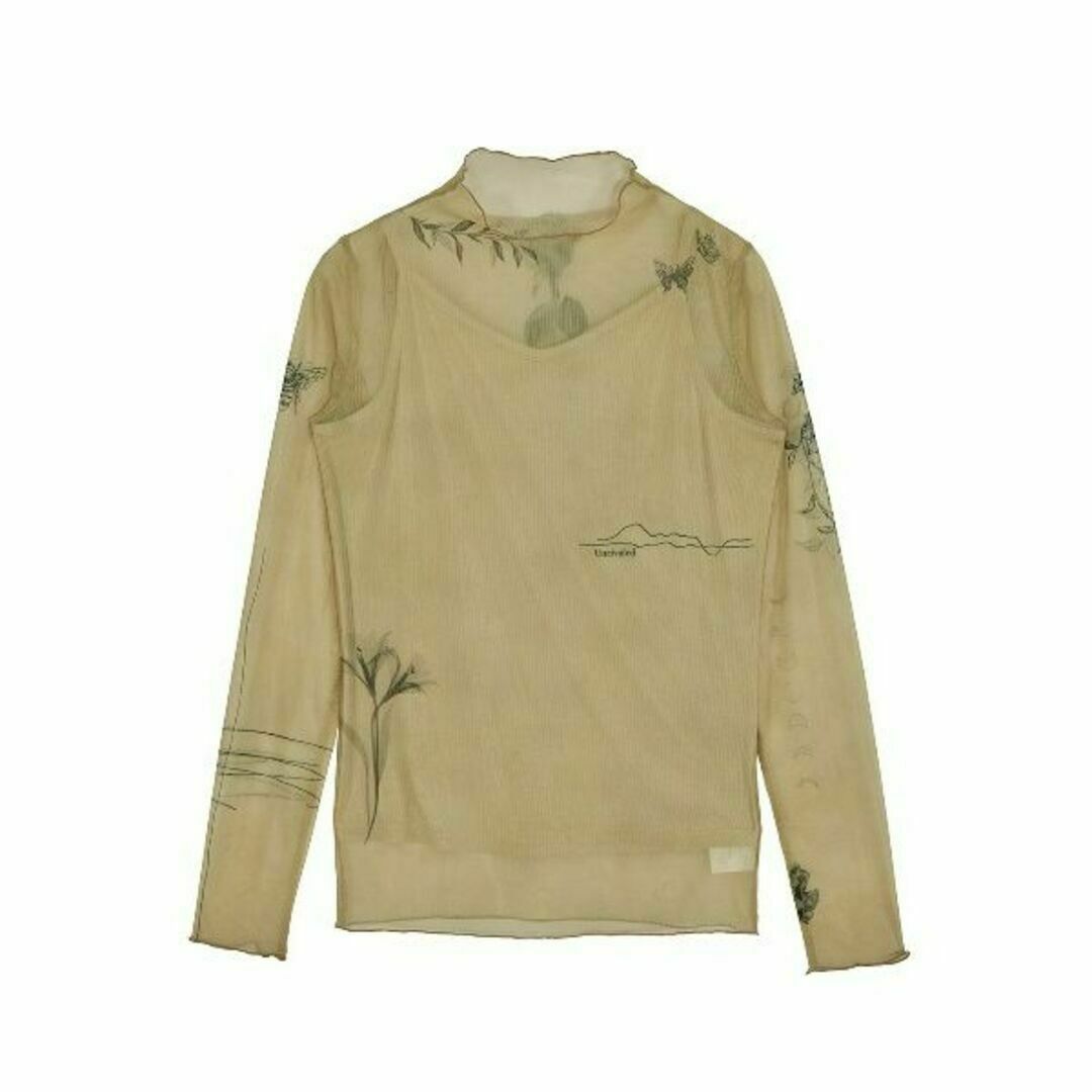 Ameri VINTAGE(アメリヴィンテージ)の新品 AMERI MEDI FLOWER TATTOO SHEER TOP レディースのトップス(カットソー(長袖/七分))の商品写真