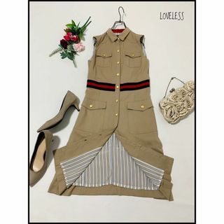 LOVELESS - 【美品】LOVELESS/ラブレス ノースリーブワンピース　可愛い　ドレス