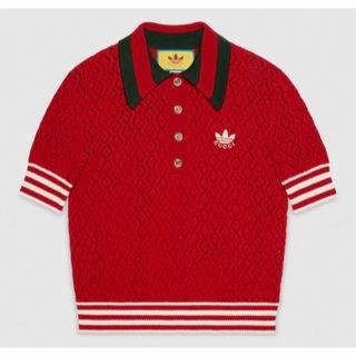 グッチ(Gucci)の新品タグ付GUCCI グッチ服 adidasアディダスコラボポロシャツ(ポロシャツ)