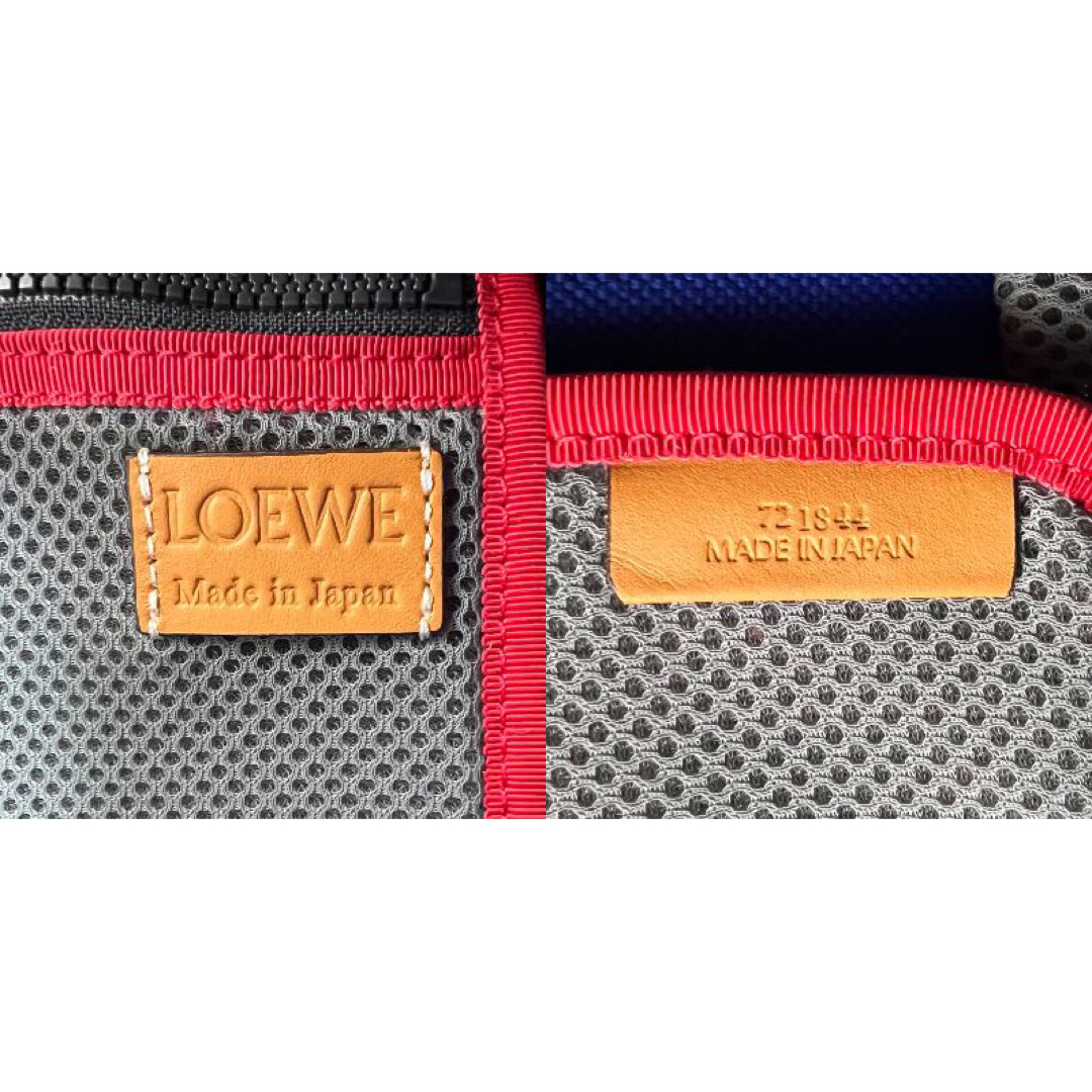 LOEWE(ロエベ)の希少♡A4可♡極美品♡LOEWE ロエべ アナグラム マルチカラー リュック メンズのバッグ(バッグパック/リュック)の商品写真