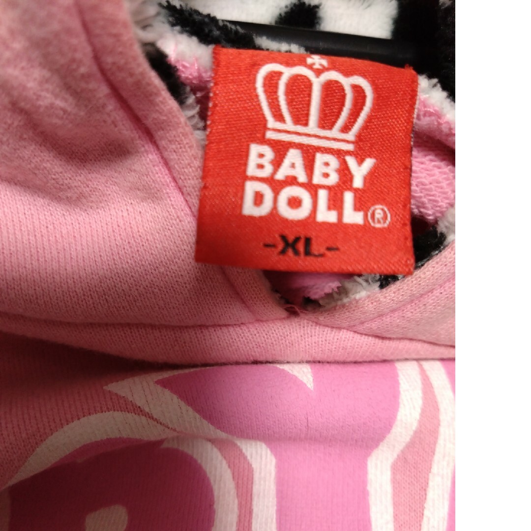 BABYDOLL(ベビードール)のベビードール、パーカースウェット、XL レディースのトップス(パーカー)の商品写真