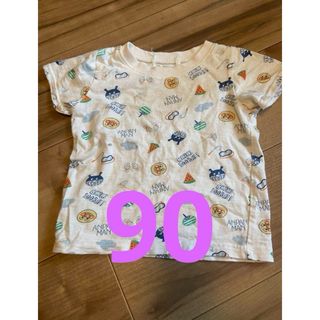 キッズ　子供　Tシャツ  アンパンマン　バンダイ 90cm 半袖