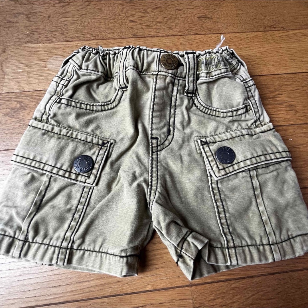 JUNK STORE(ジャンクストアー)のbaiya男の子ハーフパンツ短パンまとめ売りオールドネイビージャンク9095春夏 キッズ/ベビー/マタニティのキッズ服男の子用(90cm~)(パンツ/スパッツ)の商品写真