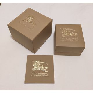 BURBERRY　バーバリー　腕時計ケース　外箱＋内箱＋冊子のセット