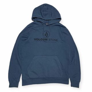 ボルコム(volcom)のVOLCOM ボルコムストーン プルオーバーパーカー 藍色系 Sサイズ(パーカー)