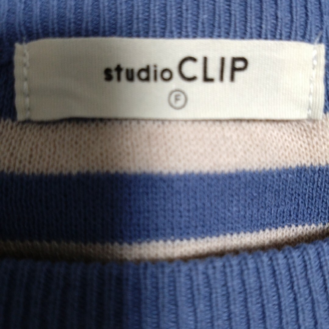 STUDIO CLIP(スタディオクリップ)のスタディオクリップ、綿100%トップス、かなりゆったりF レディースのトップス(カットソー(半袖/袖なし))の商品写真