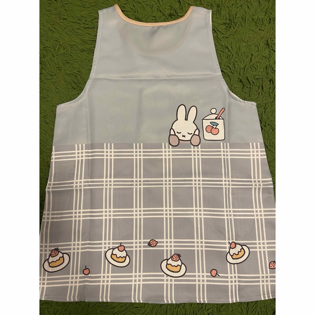 miffy(ミッフィー)のゆかりん様専用　ミッフィー  エプロン　カップケーキ　ピンク　サックス　M〜L レディースのレディース その他(その他)の商品写真