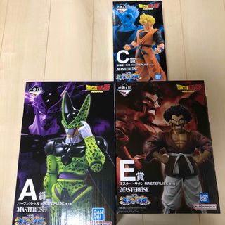 ドラゴンボール一番くじ未来への決闘フィギュア3点セット！A賞セル、C賞悟飯、E賞(アニメ/ゲーム)