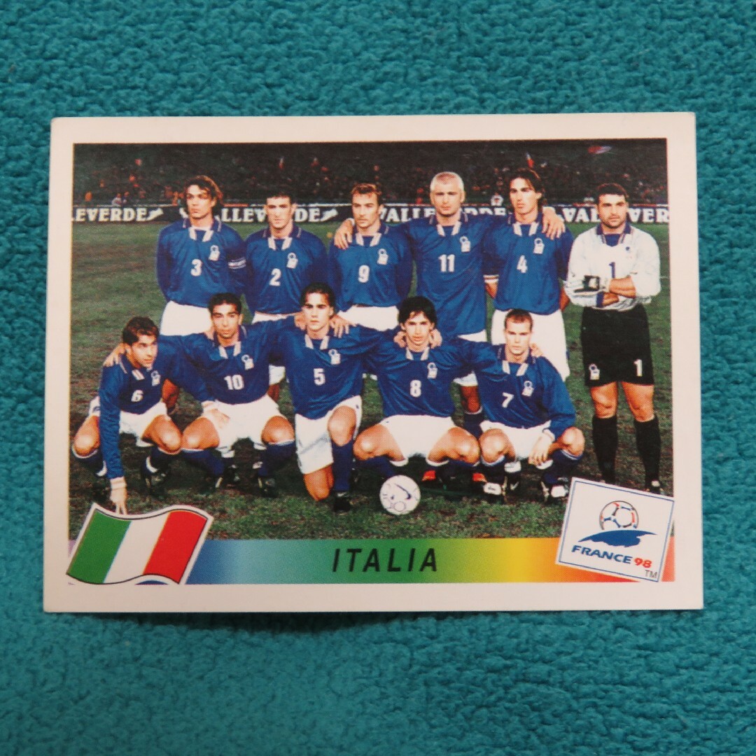 Panini France98ステッカー イタリア代表 エンタメ/ホビーのトレーディングカード(その他)の商品写真