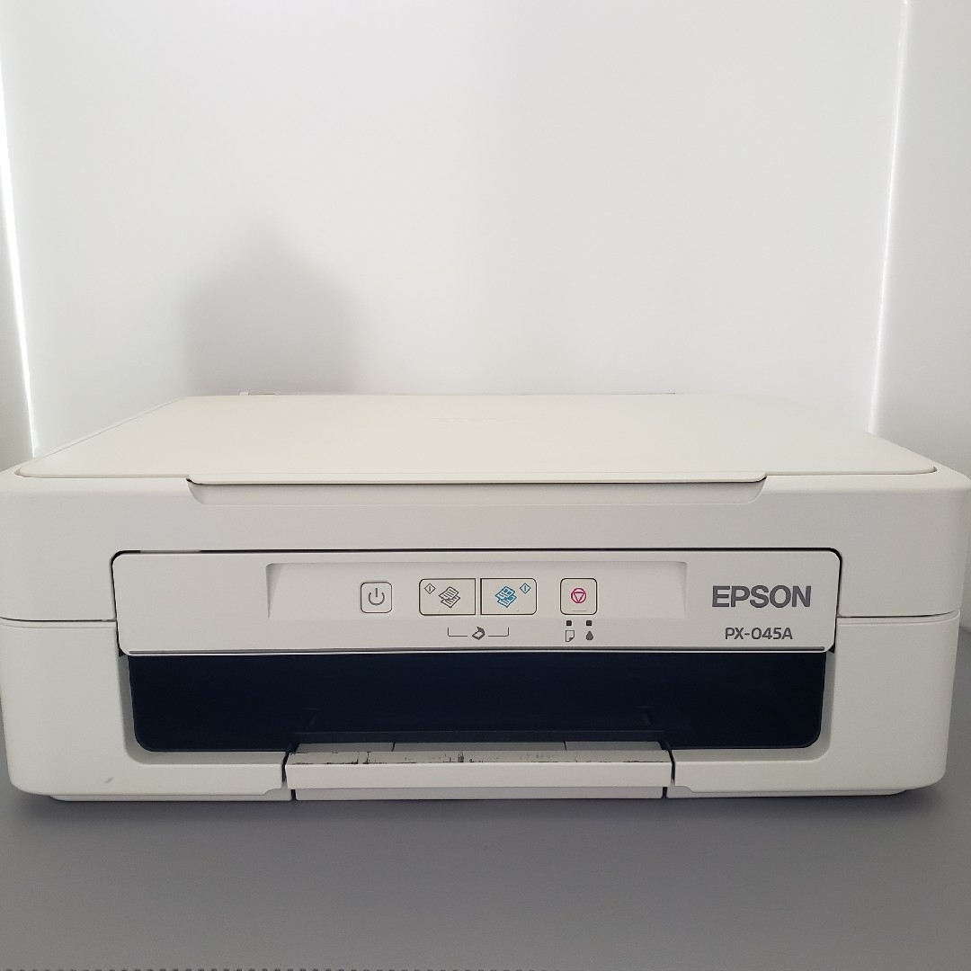 EPSON(エプソン)のEPSON♡カラリオプリンター 複合機 PX-045A インクジェット ジャンク スマホ/家電/カメラのPC/タブレット(PC周辺機器)の商品写真