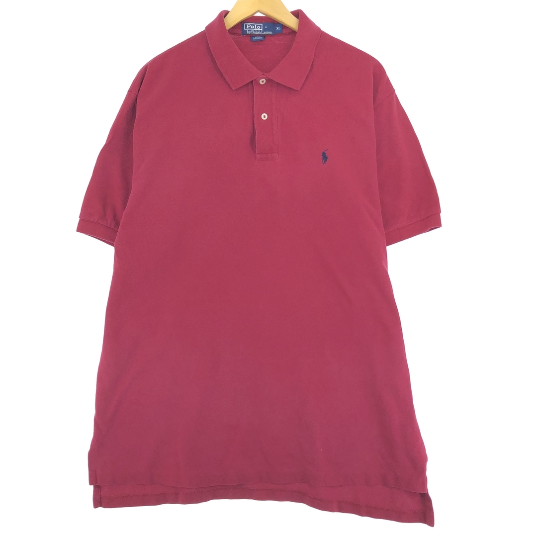 Ralph Lauren(ラルフローレン)の古着 ラルフローレン Ralph Lauren POLO by Ralph Lauren 半袖 ポロシャツ メンズXL /eaa436503 メンズのトップス(ポロシャツ)の商品写真