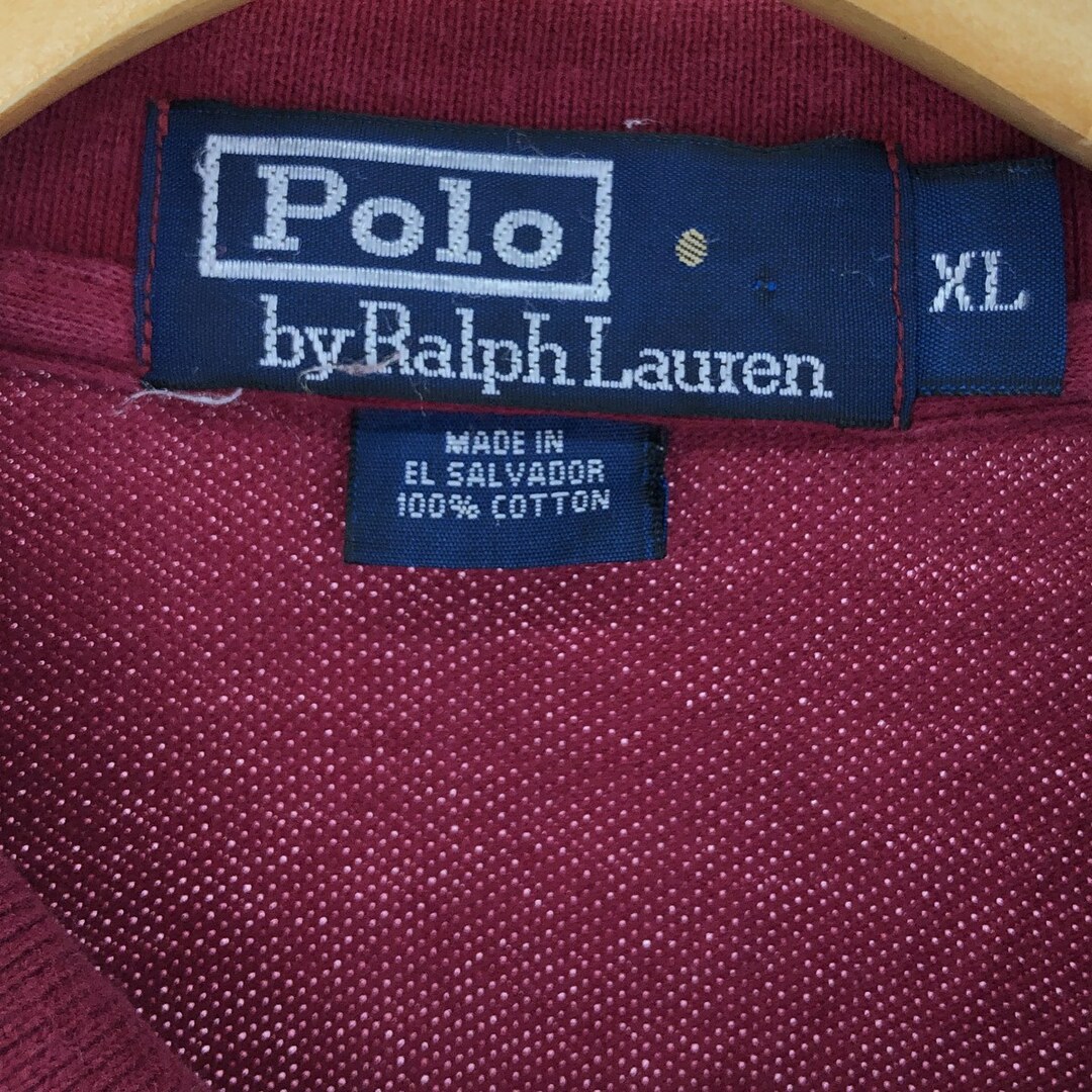 Ralph Lauren(ラルフローレン)の古着 ラルフローレン Ralph Lauren POLO by Ralph Lauren 半袖 ポロシャツ メンズXL /eaa436503 メンズのトップス(ポロシャツ)の商品写真