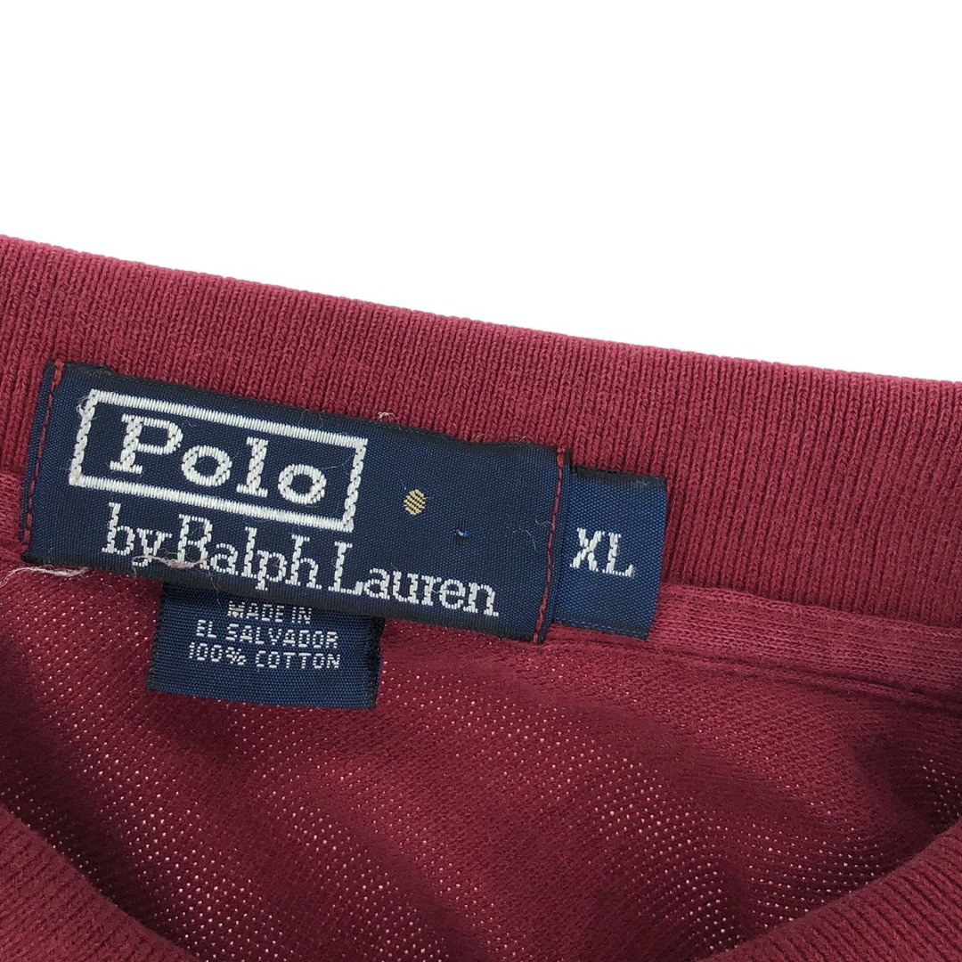 Ralph Lauren(ラルフローレン)の古着 ラルフローレン Ralph Lauren POLO by Ralph Lauren 半袖 ポロシャツ メンズXL /eaa436503 メンズのトップス(ポロシャツ)の商品写真