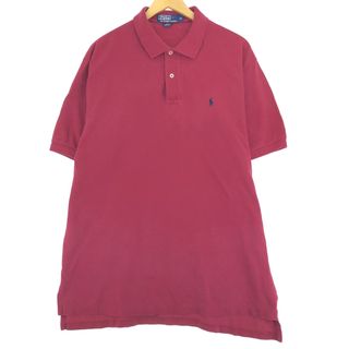 ラルフローレン(Ralph Lauren)の古着 ラルフローレン Ralph Lauren POLO by Ralph Lauren 半袖 ポロシャツ メンズXL /eaa436503(ポロシャツ)