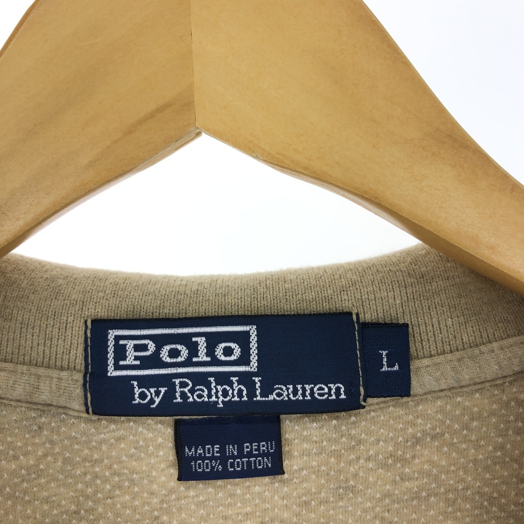 Ralph Lauren(ラルフローレン)の古着 ラルフローレン Ralph Lauren POLO by Ralph Lauren 半袖 ポロシャツ メンズL /eaa436507 メンズのトップス(ポロシャツ)の商品写真