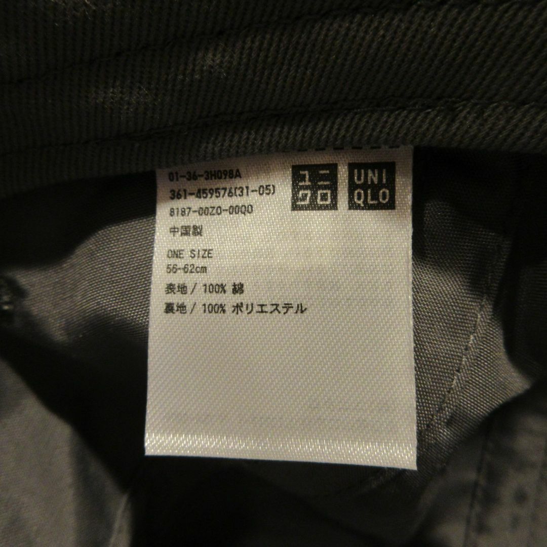 J.W.ANDERSON(ジェイダブリューアンダーソン)の■UNIQLO×JW アンダーソン『キャップ＜グレー＞』■美品★人気コラボ★ レディースの帽子(キャップ)の商品写真