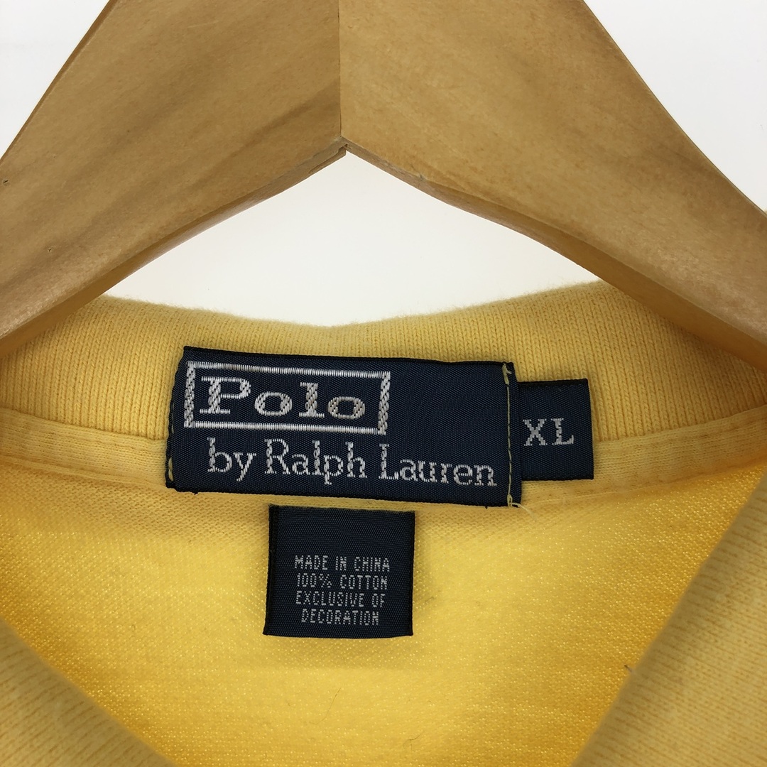 Ralph Lauren(ラルフローレン)の古着 ラルフローレン Ralph Lauren POLO by Ralph Lauren 半袖 ポロシャツ メンズXL /eaa438699 メンズのトップス(ポロシャツ)の商品写真