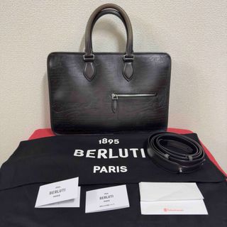 Berluti - 最新 定価59.4万 ベルルッティ アンジュール スクリットレザーブリーフケース