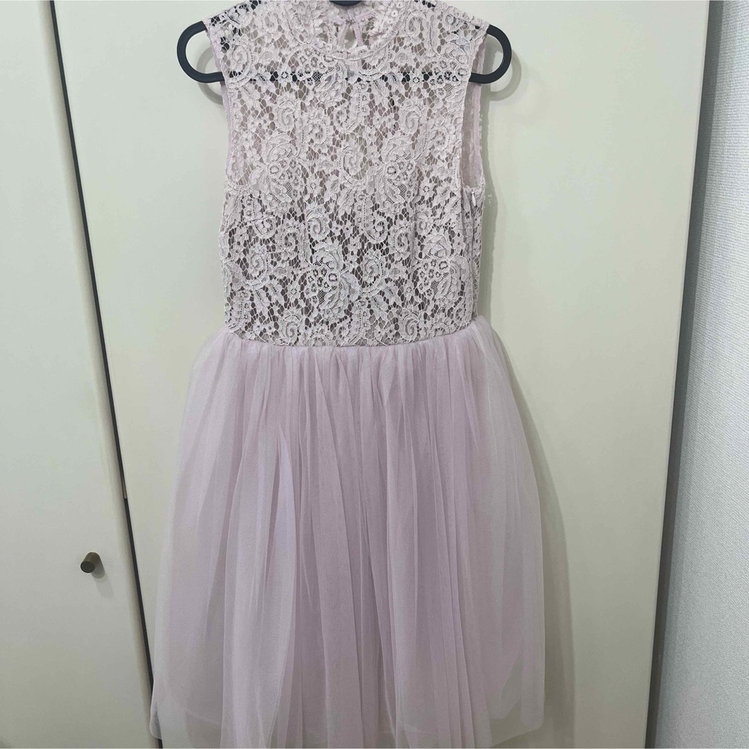 JILLSTUART(ジルスチュアート)のROSALIE LACE DRESS  JILL STUART ピンクドレス レディースのフォーマル/ドレス(ミディアムドレス)の商品写真