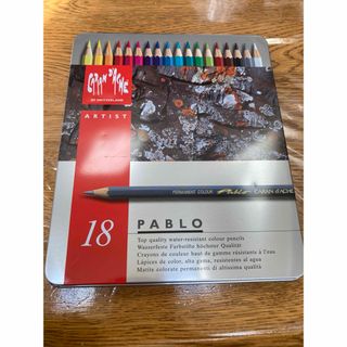 カランダッシュ(CARAN d'ACHE)のCARAN D’ACHE カランダッシュ PABLO パブロ 色鉛筆 18色(色鉛筆)