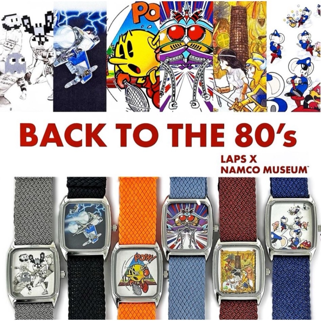 Laps 腕時計 ラプスとナムコミュージアム-パックマン【限定300個】 メンズの時計(腕時計(アナログ))の商品写真
