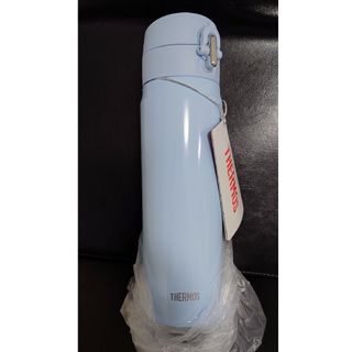 サーモス(THERMOS)の即決OK！　新品未使用　サーモスケータイマグ　ライトブルー　0.5l　箱無し(弁当用品)