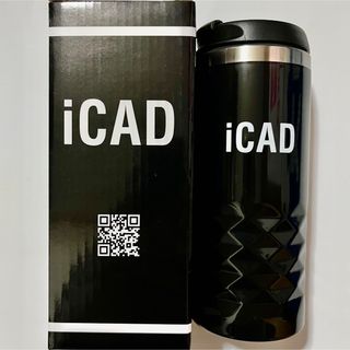 値下げ ステンレスタンブラー ブラック iCAD 新品・未使用(タンブラー)