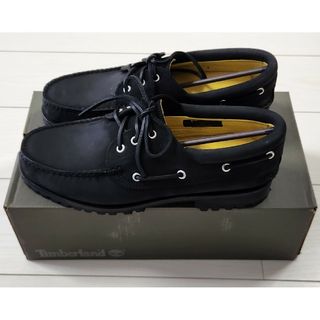 ティンバーランド(Timberland)の【新品未使用】Timberland 3eye A5RWN BLACK OVY(デッキシューズ)