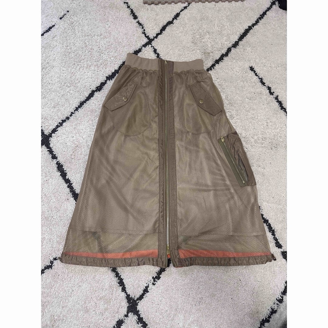 Risley リズレイ　ミリタリースカート レディースのスカート(ひざ丈スカート)の商品写真