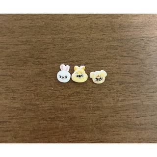 【現品】Stray Kidsキャラクター3Dネイルパーツ②(キャラクターグッズ)