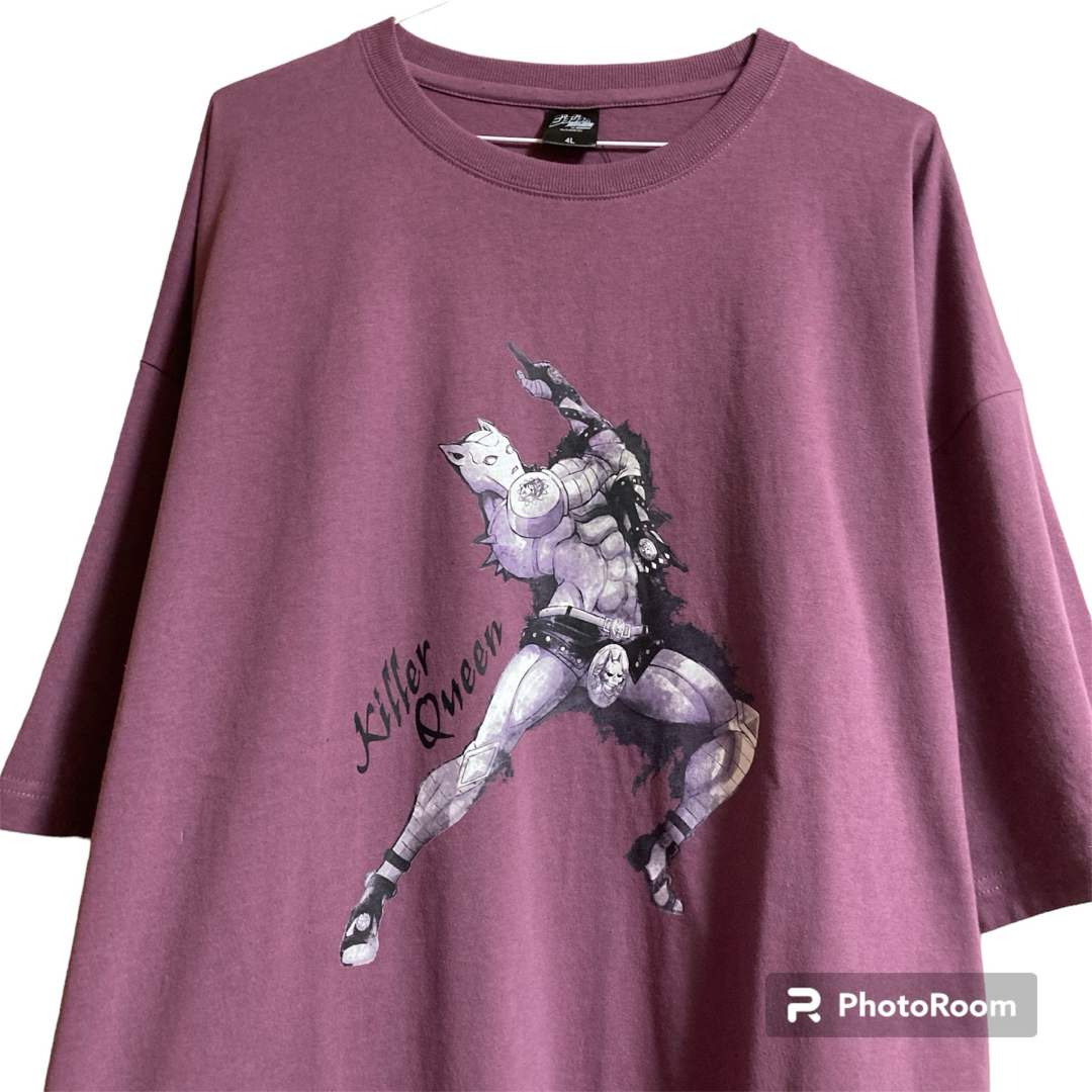 Avail(アベイル)のジョジョの奇妙な冒険 キラークイーン プリント Tシャツ 半袖 大きいサイズ  メンズのトップス(Tシャツ/カットソー(半袖/袖なし))の商品写真