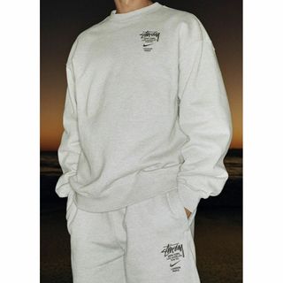 STUSSY - Sサイズ Nike × Stussy Crewneck スウェット グレー