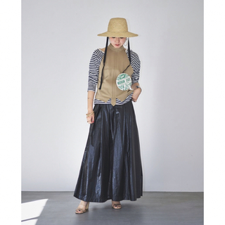 ロク(6 (ROKU))のoll kyoto Kibimetallic long skirt(ロングスカート)