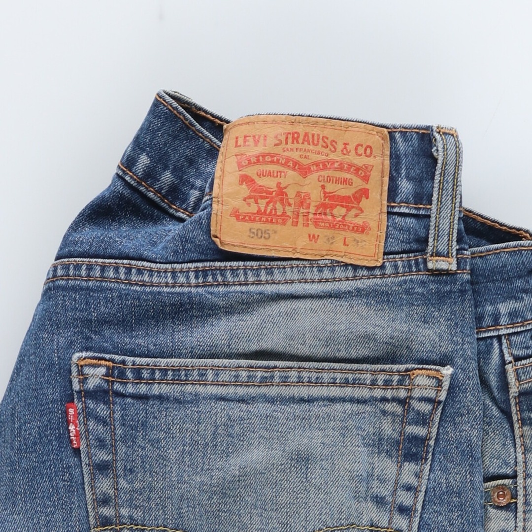 Levi's(リーバイス)の古着 リーバイス Levi's 505 テーパードデニムパンツ メンズw31 /eaa438422 メンズのパンツ(デニム/ジーンズ)の商品写真